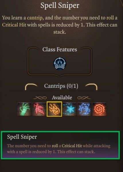 Spell Sniper .